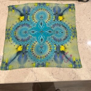 #8. Gift 🎁 NEW Camilla designer 20" square embellished scarf